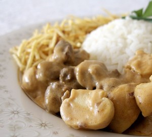 champignon-strogonoff