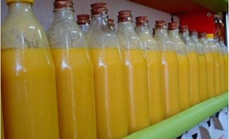 A manteiga de garrafa pode ser feita em casa artesanalmente