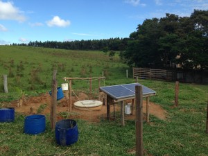 poço energia solar