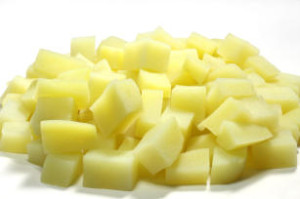 batata cortada