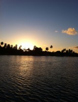 O por do sol alagoano