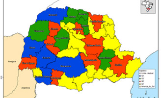 Estudo faz o mapa do valor da produção nas regiões brasileiras l