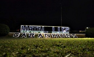 A beleza das luzes em Garanhuns