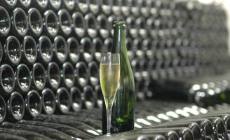 O vinho borbulhante