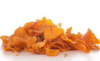 A tradicional batata doce pode ser produzida para fabricação de chips