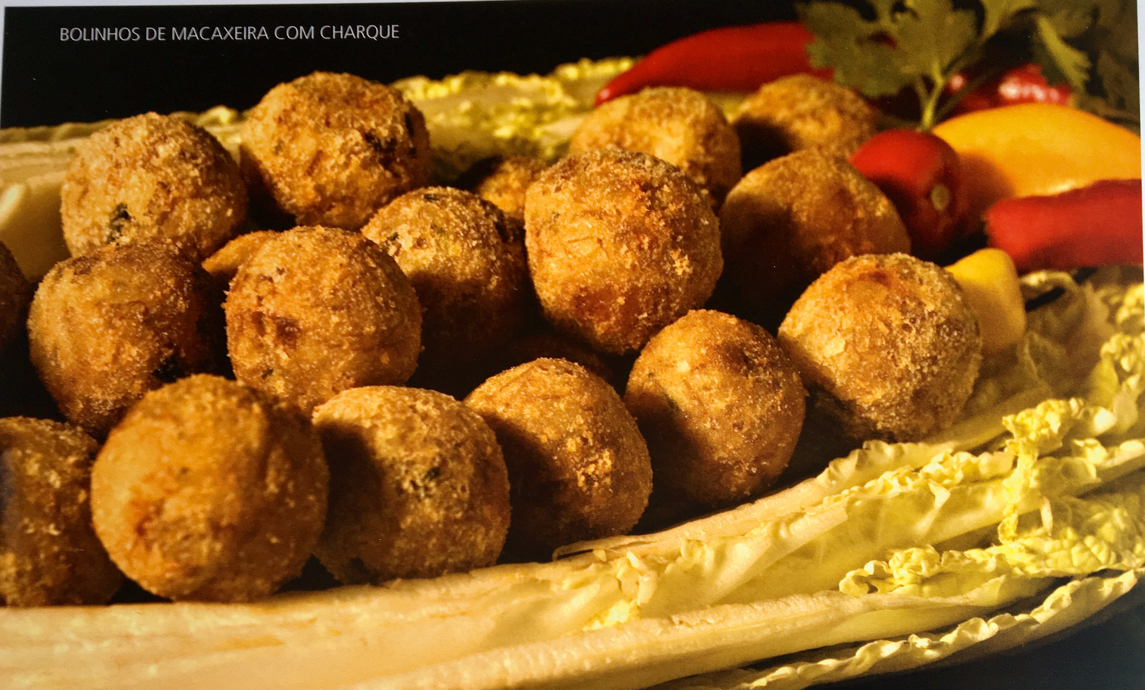 Receita – Bolinhos de macaxeira com charque