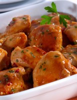 Receita – frango ao molho madeira