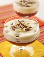 Receita – Mousse bicolor de chocolate