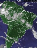 O tempo esta semana em várias regiões do Brasil