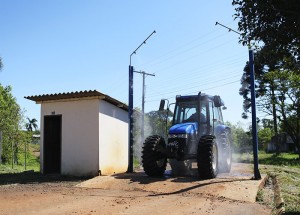 higiene na granja de suíno