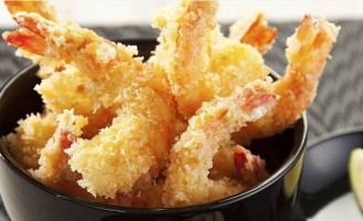Receita – Camarões empanados com maionese ao shoyu
