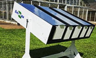 Um solarizador barato ajuda a promover a desinfecção natural de solo