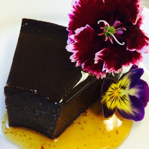 Pudim de chocolate zero