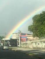 As cores do Recife no céu