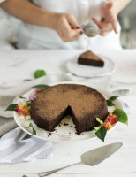 Receita – Uma torta de chocolate totalmente saudável