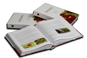Livro sobre morango