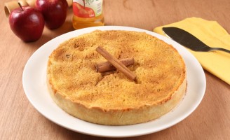 Receita  – Torta com passas e creme