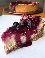 Receita – Cheesecake de Limão com Frutas Vermelhas