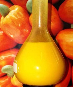 frutas com corante