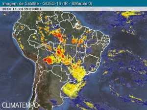 tempo para o fim de semana