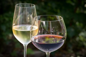 vinho banco e tinto