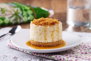 pudim de tapioca