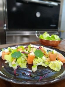 receita salada de salmão
