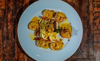 Receita – Tagliatelle di Búfala e Gamberetti