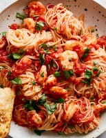 Receita – Camarão ao Molho de Tomate Arrabiata