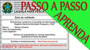 licença de pesca - como fazer
