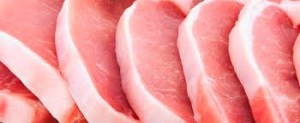 carne suina em pedaços