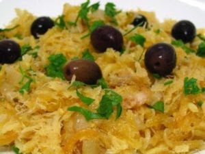 receita - bacalhau com batatas