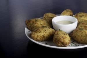 Receita - bolinho de arroz com queijo
