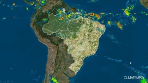 Mapa - clima em maio