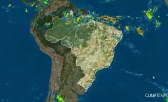 A instabilidade do tempo promove chuva no nordeste e seca no sul e sudeste
