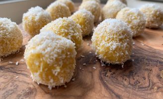 Receita junina – Beijinho fit