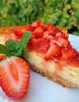 Receita – Cheesecake de Morango Zero Açúcar