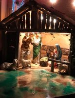 Luzes do Natal: O presépio Francês