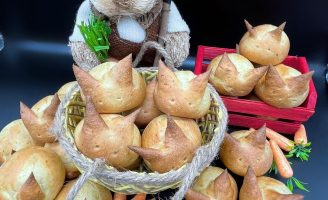 Receita – Pães de Coelhinhos para a Páscoa