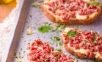 Receita – Bruschetta cremosa