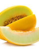 A fruta da safra é o melão