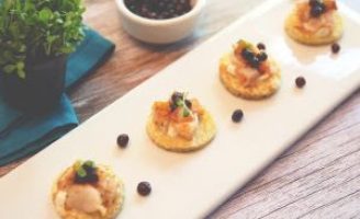 Receita – Mini Panquecas de Camarão