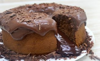 Receita – Bolo Vulcão zero açúcar