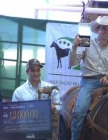 Potros quarto de milha batem recorde de pontuação na competição Potro do Futuro categoria laço
