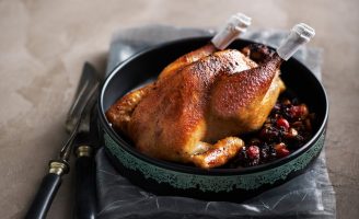 Receita – Peru de Natal ao Molho de Cranberries com Vinho do Porto