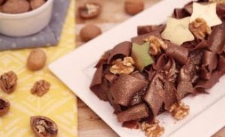 Receita – Rocambole de chocolate com nozes
