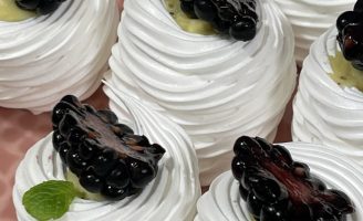 Receita – Ninho de Suspiro com recheio de ganache de maracujá