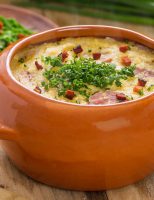 Receita – Canjica Salgada com Calabresa