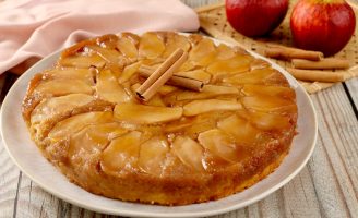 Receita – Bolo invertido de maçãs