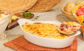 Receita – Batata Gratinada com Calabresa